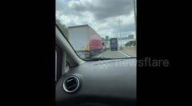 UK: Climate Activists Block M25 After Record Hot Day 2