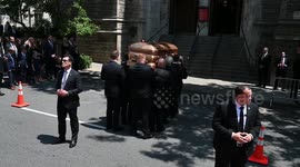 Ivana Trump's funeral procession held in New York City