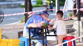 Nucleic AcId Test In Nanning City, China