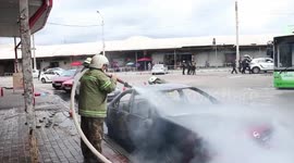 Russian shelling of Kharkiv, Ukraine, leaves several dead and wounded
