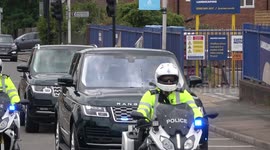 Her Majesty The Queen leaves Windsor for Balmoral in Scotland
