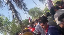 Iraq: Protesters Gather Outside Embassy In Baghdad Condemning Deadly Attack In Dohuk