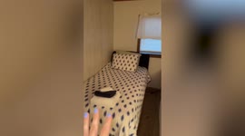 'Extra' mum transforms beach hut in 12 hours ahead of visitors coming with reupholstered beds and pamper kits
