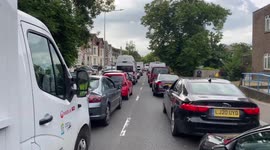 Chaos in Dover as queues of holidaymakers extend for miles due to