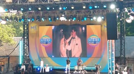 Macklemore performs on GMA Summer Concert Series In NY