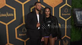 Champion Stephen Curry's hosts ESPYs after party red carpet in LA
