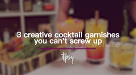 Fancy Up Your Party With These Beautiful Cocktail Garnishes