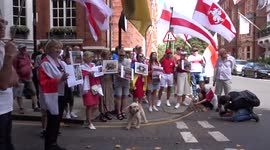 Speaker at Belarus protest in London condemns imperial and colonial adventure of the war in Ukraine