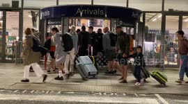 Bristol airport passengers experience huge Sunday morning queues