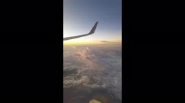 Sky View The cloud see from air. awesome view from airplane