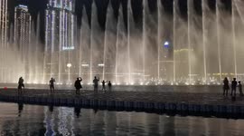 Buj khalifa dancing water