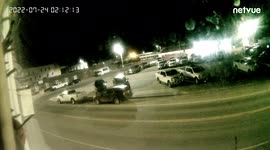 Home security camera caught a ghost