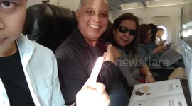 Pilot makes emotional announcement thanking unsuspecting parents who were on board