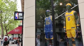 NBA opens first store in Paris
