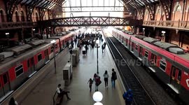 Luz train station in Sao Paulo, Brazil