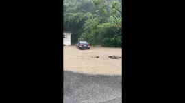 Flash flooding after torrential rain leaves homes, roads and businesses under water in Kentucky