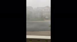 US: Tornado-Warned Storm With Hail Hits Parts Of Colorado 5
