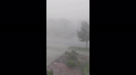US: Tornado-Warned Storm With Hail Hits Parts Of Northern Colorado