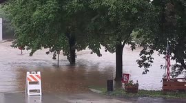 St. Louis slammed with hellacious flash flood; one dead, 100 rescued, interstate closed