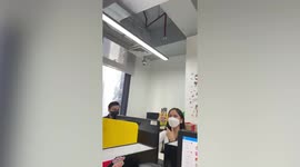 Magnitude 7 earthquake shakes office lights in the Philippines