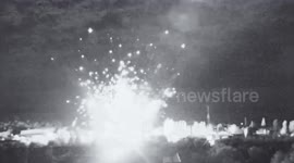 Russian rockets wipe out building with humanitarian supplies