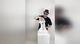 Origami expert's amazing moving paper sculptures