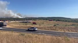 France: Forest Fires Erupt In The Aumelas Plateau In Herault 5