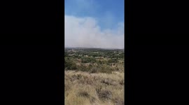 Multiple wildfires reported in Ardeche, France region