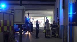 Large emergency response to fire alert at London Gatwick Airport