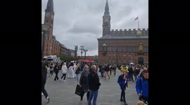 Denmark: People gather up in Copenhagen to celebrate Tour de France winner Jonas Vingegaard