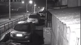 CCTV camera captures the moment 6.1 magnitude quake hit the town of Tocopilla in Chile