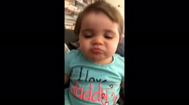'Adorable little girl makes funny but accurate animal sounds for the first time  
'