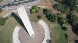 Obelisk of São Paulo or Obelisk of Ibirapuera is an obelisk in Ibirapuera Park in the city of São Paulo, Brazil. This monument is a symbol of the Constitutionalist Revolution of 1932, and the biggest monument of the city of São Paulo. The height of the mo