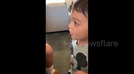 Boy Spits Out Peanut