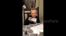 Girl Spits Out Pea