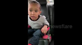 Boy Spits Out Sour Candy