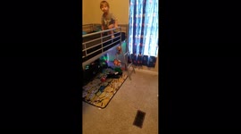 Boy Tells Mom He Pooped