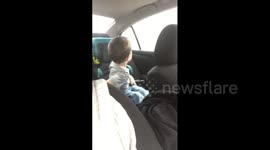 Boy Scared of Ladybug