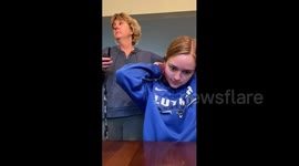 Woman Tests Shock Collar on Girl