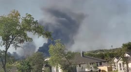 US: Dog Ridge Fire Erupts In Belton, TX
