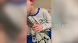 Sleepwalking six-year-old boy paces around “haunted” home before a ghost whispers “no” at him