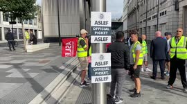 Train drivers union ASLEF strike over pay