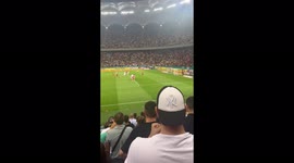 Kid amazing reaction when his favourite football team scores