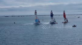 Sail GP tournament kicks off in Plymouth