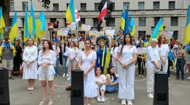 Demonstration: Ukraine calls for arms as you promised, London, United Kingdom
