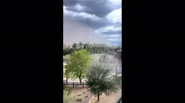 US: Warning Issued As Monsoon Brings Dust Storm To Arizona Phoenix Metro Area 3