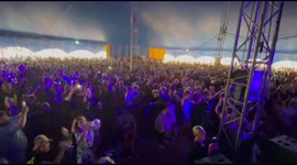 Thousands at music festival celebrate England's Euro 2022 win