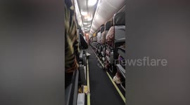 Terrified passengers stuck on plane which skidded off runway at Thai airport