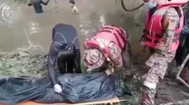 Mother, 32, washing her feet in river killed by crocodile in Malaysia