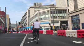 Baffled residents slam council bosses for spending thousands on “the world’s shortest cycle lane”